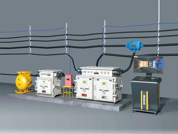 煤矿井下电气模拟实物