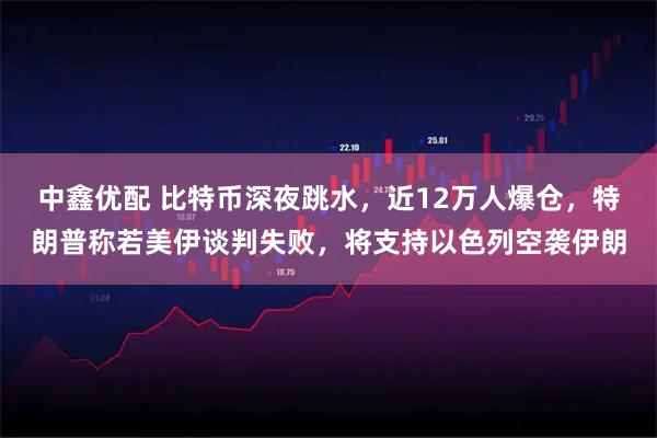 中鑫优配 比特币深夜跳水，近12万人爆仓，特朗普称若美伊谈判失败，将支持以色列空袭伊朗