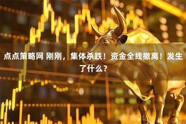 点点策略网 刚刚，集体杀跌！资金全线撤离！发生了什么？