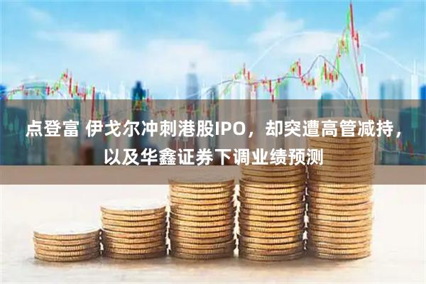 点登富 伊戈尔冲刺港股IPO，却突遭高管减持，以及华鑫证券下调业绩预测