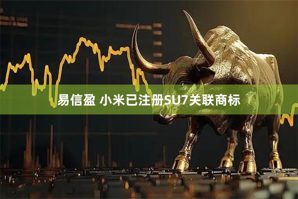 易信盈 小米已注册SU7关联商标