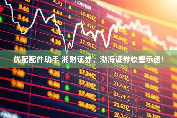 优配配件助手 湘财证券、渤海证券收警示函!